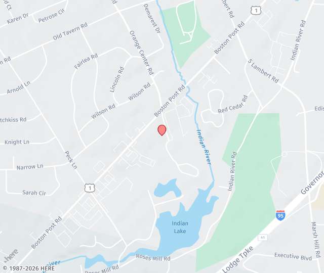 Location Map: 200 S. Orange Center Rd. Orange, CT 06477